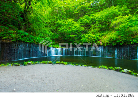 白糸の滝(軽井沢) 白糸の滝(軽井沢) 113013869