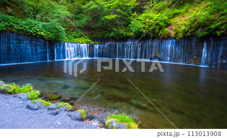 白糸の滝(軽井沢) 白糸の滝(軽井沢) 113013908