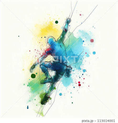 sport climbing in Generative AI. sport climbing in Generative AI. 113014001