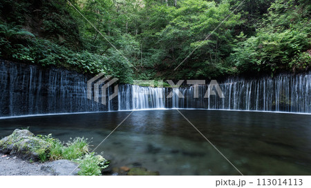 白糸の滝(軽井沢) 白糸の滝(軽井沢) 113014113