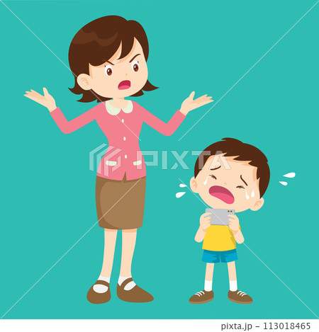 parent angry to kid addicted phone parent angry to kid addicted phone 113018465
