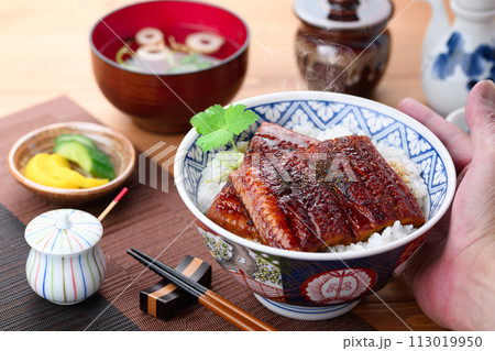 うな丼 うなぎの蒲焼 113019950
