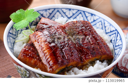 うな丼 うなぎの蒲焼 うな丼 うなぎの蒲焼 113019965