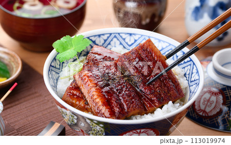 うな丼 うなぎの蒲焼 113019974