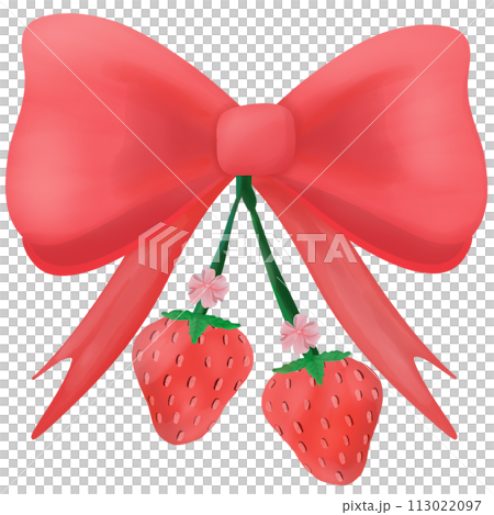 red ribbon on a white background red ribbon on a white background 113022097