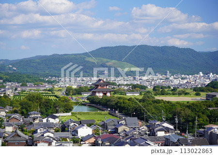 奈良市観光地一望・西大寺より望む 奈良市観光地一望・西大寺より望む 113022863