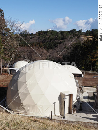 グランピング ドーム型テント グランピング ドーム型テント 113025196
