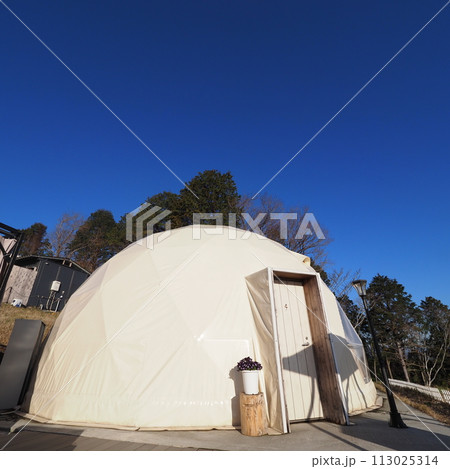 グランピング ドーム型テント グランピング ドーム型テント 113025314