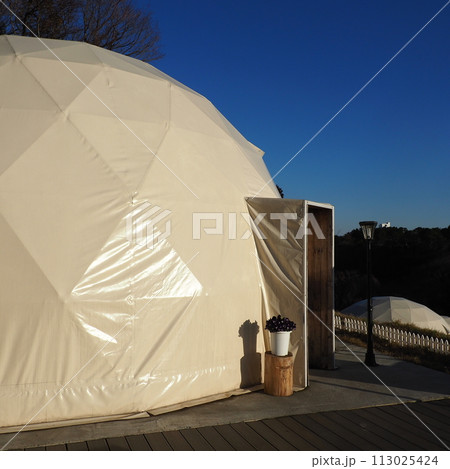 グランピング ドーム型テント グランピング ドーム型テント 113025424
