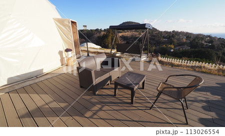 グランピング ドーム型テント 113026554