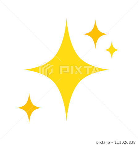 キラキラ　イラスト素材 113026839