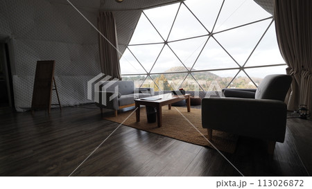 グランピング ドーム型テント 113026872