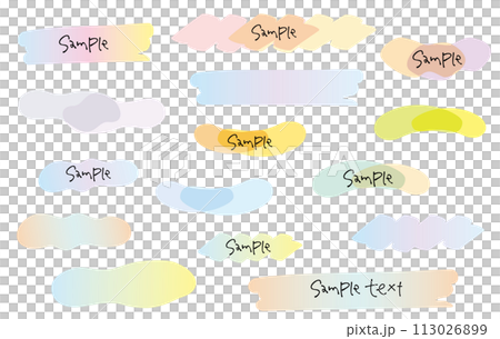 Watercolor style gradation pen brush ink background 113026899