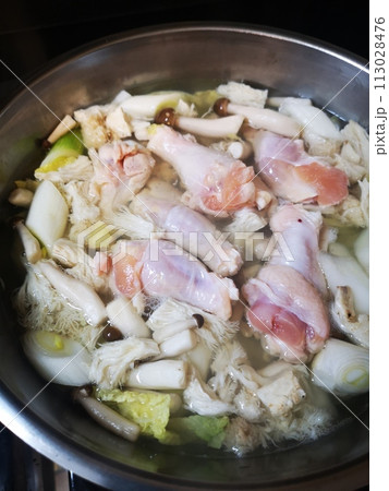 鶏鍋 鶏鍋 113028476
