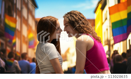Concept of LGBTQ rights, equality 113028635
