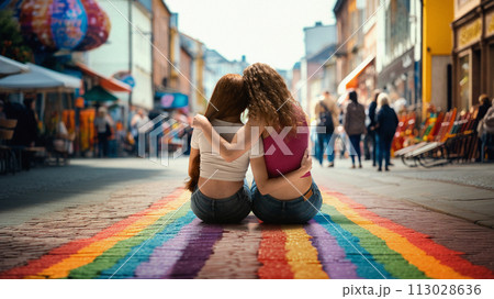 Concept of LGBTQ rights, equality Concept of LGBTQ rights, equality 113028636