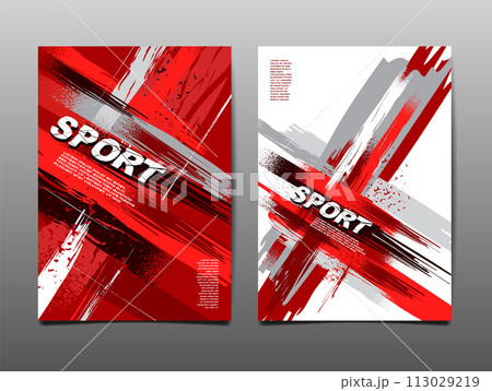 Sport Design Layout ,template Design, Sport Background, red tone Sport Design Layout ,template Design, Sport Background, red tone 113029219