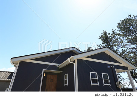 新築住宅のお洒落な外観 イメージ 新築住宅のお洒落な外観 イメージ 113031126