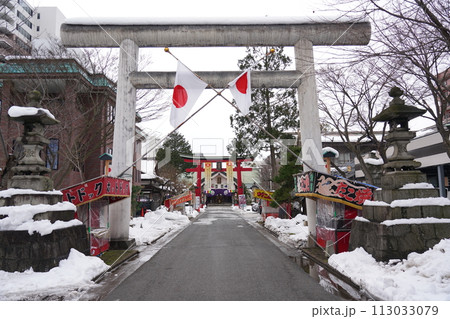 青森市の善知鳥神社 113033079