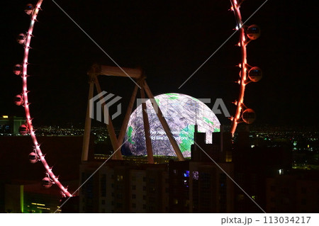 ラスベガスのスフィア ラスベガスのスフィア 113034217