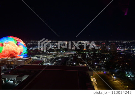 ラスベガスのスフィア 113034243