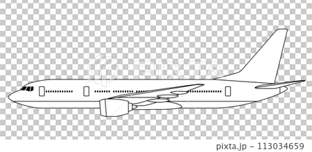 一架飛機 113034659