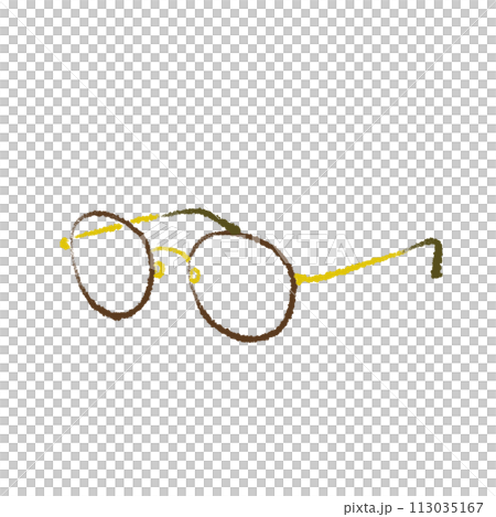 Simple illustration of glasses 113035167