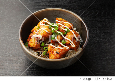 唐揚げ丼 113037108