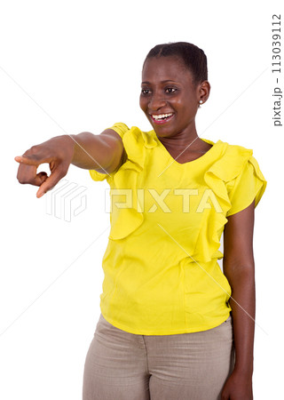 portrait of African girl, happy. portrait of African girl, happy. 113039112