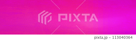 Pink panorama background banner for various design works with copy space for text or your images 113040364