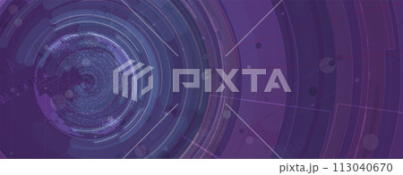 Abstract Artificial intelligence. Cloud computing. Machine learning. Technology web background. Virtual concept futuristic background Abstract Artificial intelligence. Cloud computing. Machine learning. Technology web background. Virtual concept futuristic background 113040670