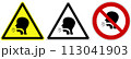 Universal pictographic symbols for the ongoing epidemic situation around the world. 113041903