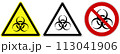 Universal pictographic symbols for the ongoing epidemic situation around the world. 113041906