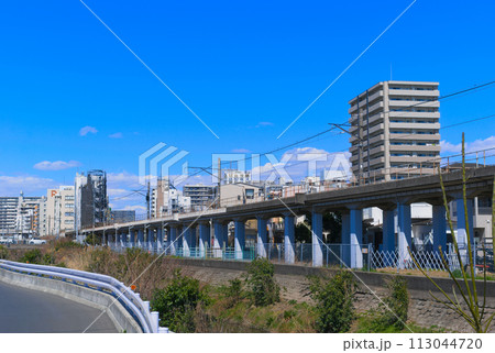 千葉県松戸市新松戸駅周辺2024年3月 113044720