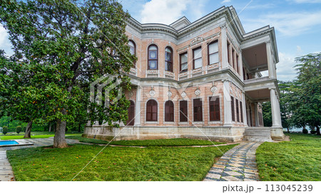 Ottoman Beykoz Mecidiye Pavilion, a present to Sultan Abdulmecid from Mohamed Ali, Governor of Egypt, Istanbul, Turkey 113045239