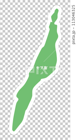 宿霧島的形狀（菲律賓） 113046325