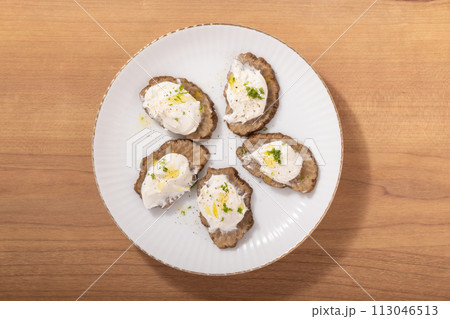 いぶりがっこ　クリームチーズ 113046513