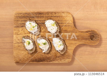 いぶりがっこ　クリームチーズ 113046514