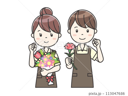 職業別人物イラスト49　Clip art of person by occupation 113047686
