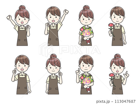 職業別人物イラスト50 Clip art of person by occupation 職業別人物イラスト50 Clip art of person by occupation 113047687