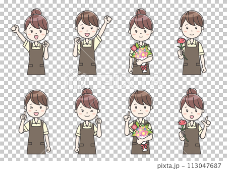 職業別人物イラスト50 Clip art of person by occupation 職業別人物イラスト50 Clip art of person by occupation 113047687