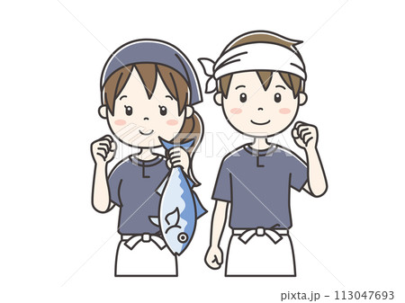 職業別人物イラスト53　Clip art of person by occupation 113047693