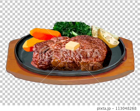 Steak set 113048268