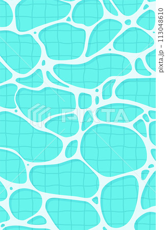 背景イラスト_プール 背景イラスト_プール 113048610