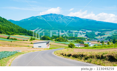 嬬恋村から望む四阿山 嬬恋村から望む四阿山 113049259
