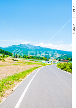 嬬恋村から望む四阿山 嬬恋村から望む四阿山 113049346
