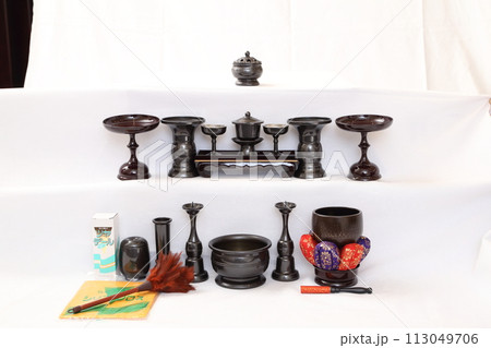 仏具 香炉のスタジオ撮影 物撮り 仏具 香炉のスタジオ撮影 物撮り 113049706