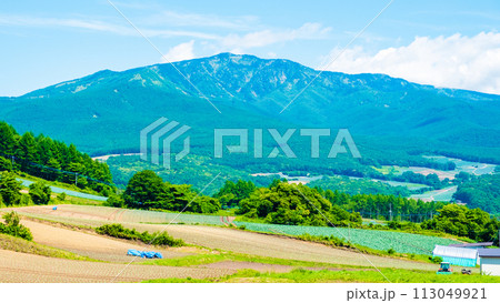 嬬恋村から望む四阿山 嬬恋村から望む四阿山 113049921