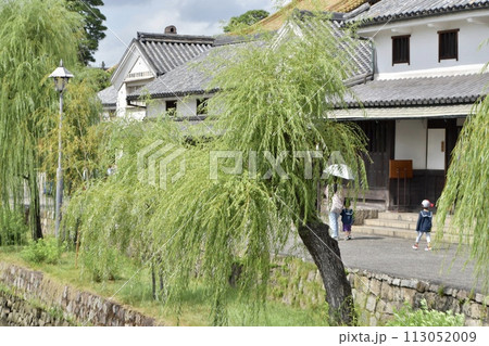 倉敷美観地区と親子 倉敷美観地区と親子 113052009