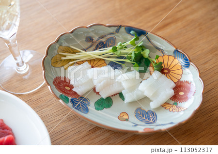 コウイカ（墨烏賊）のお刺身 113052317